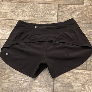 Speed up mid rise shorts 4”, lined